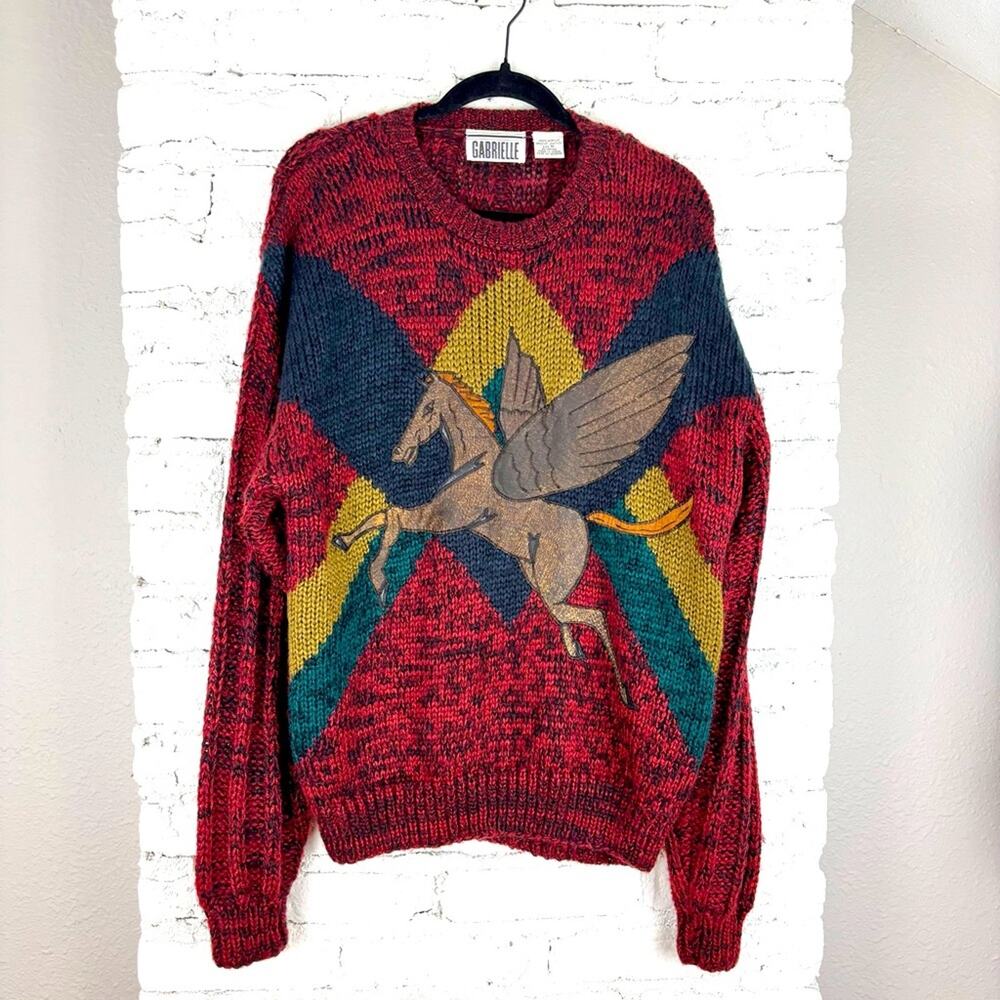 Amazing Rare Vintage Pegasus Sweater